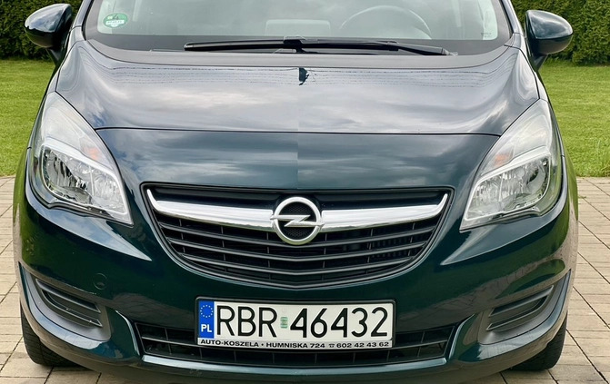 Opel Meriva cena 32900 przebieg: 124000, rok produkcji 2014 z Milicz małe 781